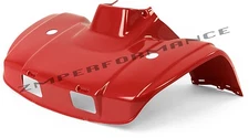NEW HONDA TRX300 TRX 300 88 - 00 RED FRONT FENDER PLASTIC PLASTICS