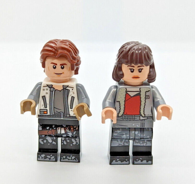 New LEGO Han Solo & Qi'ra Minifigure Lot Corellian Hound 75209