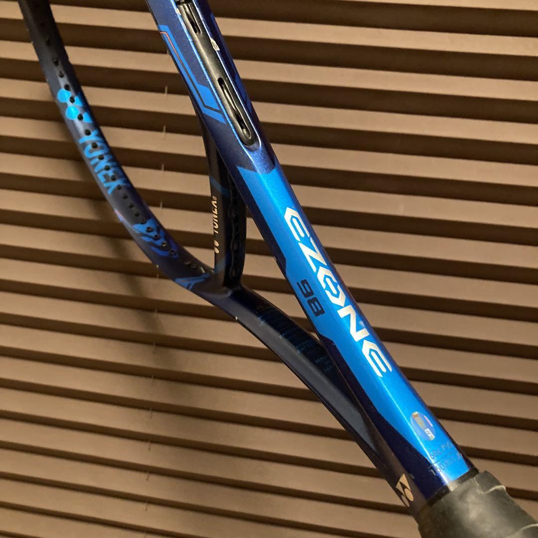 YONEX EZONE 98 G2 Hard Tennis Racket Blue Used | eBay