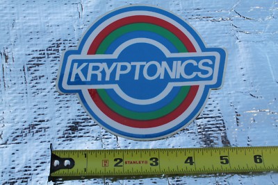 Kryptonics Skateboards Wheels Gordon Smith G&S 70's Skateboarding STICKER