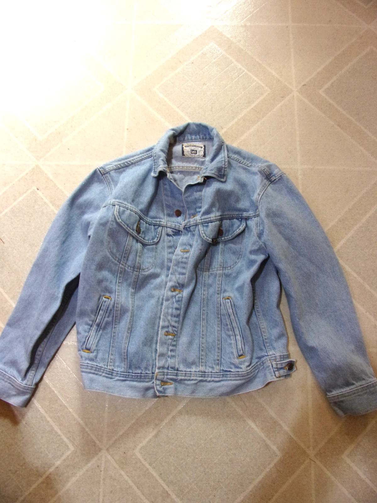 1960s USA Made Lee Denim Jacket Medium (D)
