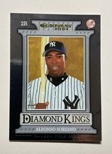 2004 Donruss Diamond Kings Stat Line Career /326 Alfonso Soriano #16