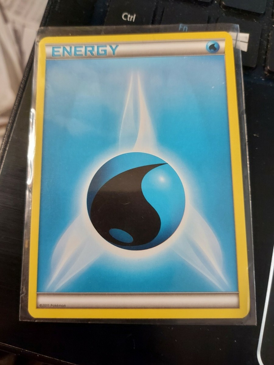 Pokemon Blue Water Energy Card 2011 Near Mint | eBay