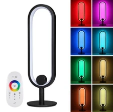 Table Lamp Changing LED Modern Night Dimmable Whites & Vibrant RBG Colors