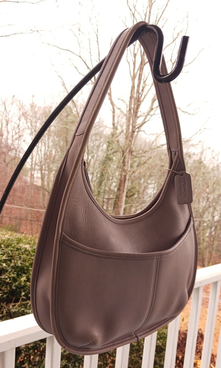 バッグ Vintage Coach Ergo 9033 Shoulder Bag Extremely Rare Made In USA Old Coach 9033 Shoulder Bag Black