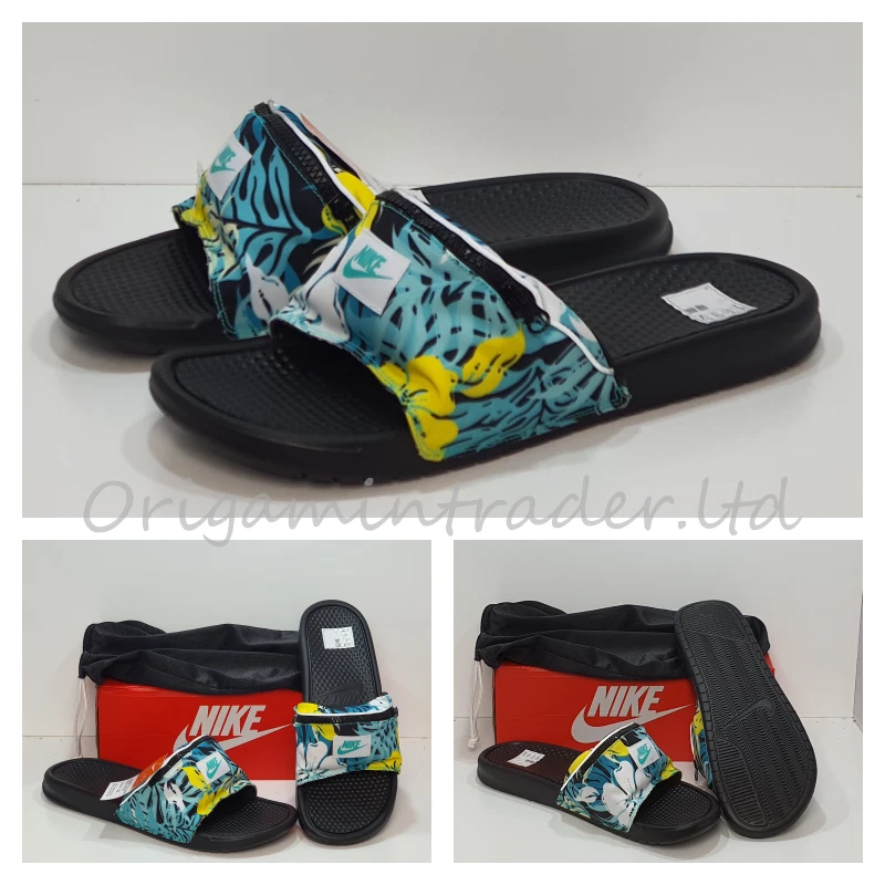 Nike Benassi JDI Fanny Printed CJ2967-300 Size 14-17 UK | eBay