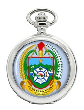 North Sumatra Indonesia Pocket Watch