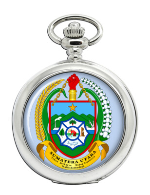 North Sumatra (Indonesien) Taschenuhr