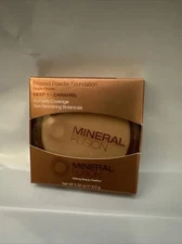 Mineral Fusion Pressed Powder Foundation - Deep 1- Caramel- 0.32oz NEW!