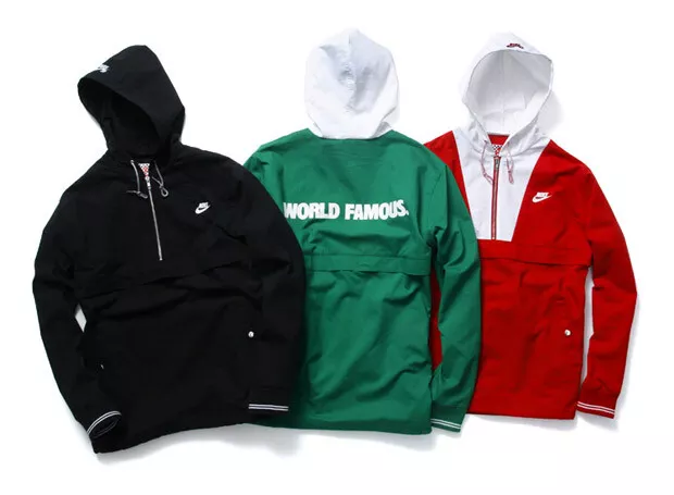Supreme Nike SB Twill Pullover Jacket Green Medium S/S 09