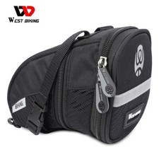 WEST BIKING Bicycle Saddle Bag Rainproof Bicycle 3D Shell Reflective Cycling Bag