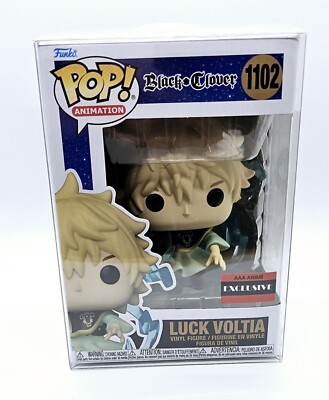 Funko Pop! Vinyl: Black Clover - Luck Voltia - AAA Anime (Excl) #1102 SEE PICS