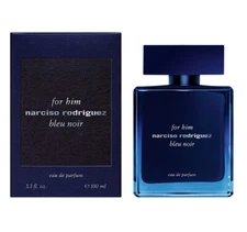 Narciso Rodriguez Bleu Noir 3.3 3.4 oz 100 ml * Eau De Parfum * Spray Nib Sealed