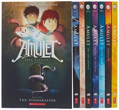 AMULET 英語本 1〜8巻セット Amulet #1-8 Box Set by Kazu Kibuishi