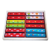 Classic Toys Harmonica Display (12-piece, Assortment) Classic Toys Harmonica Display (12-piece, Assortment)
