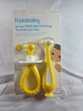 FridaBaby grow with me training toothbrush set 6+ months