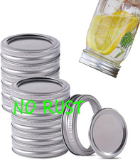 Wide Mouth Canning Lids and Rings for Ball or Kerr,Mason Jar Large Lids and Band