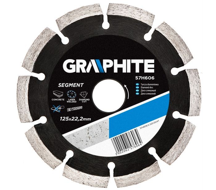 Graphite Diamanttrennscheibe Lasergeschweißt 125Mm - Bild 2