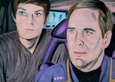 Disegno originale Star Trek Enterprise Capitano Arciere Aceo