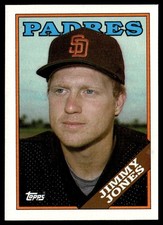 1988 Topps Jimmy Jones San Diego Padres #63