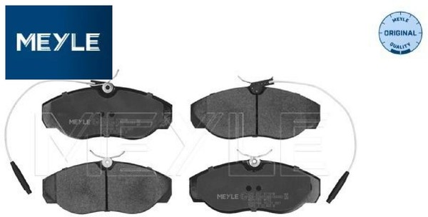 Meyle 0252179719/W Bremsbelagsatz FüR Scheibenbremse Bremsbelagsatz-image