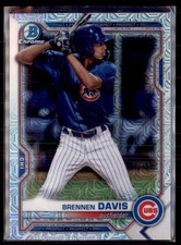 2021 Bowman Chrome Prospects Baseball Mojo Brennen Davis Cubs BCP-65