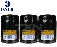 3 Pack Genuine GM ACDelco UPF63R Ultraguard Oil Filter