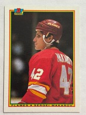 1990-91 Bowman #92 Sergei Makarov Calgary Flames