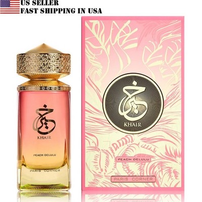 Paris Corner Khair Peach Delulu EDP Spray 3.4 oz New in Box