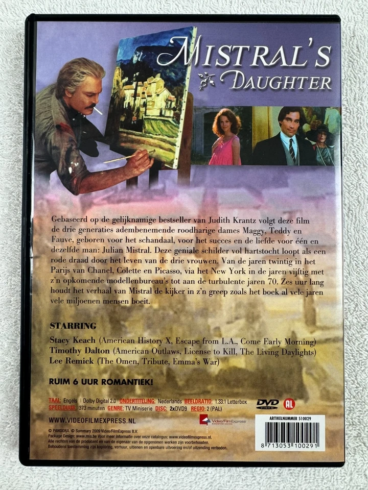 Mistral's Daughter - Miniserie Collection - DVD - PAL - R2 - Dutch Release - Image 2 of 4