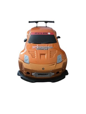 Nissan 350Z Nismo R/C Remote Control Car Orange Tested Working | eBay