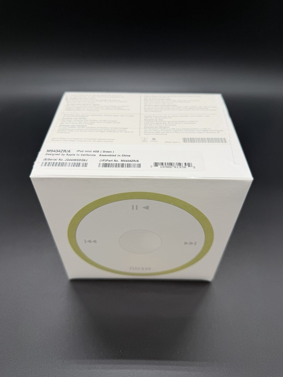 Apple iPod mini 1st Generation Green (4 GB) for sale online | eBay
