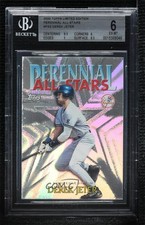 2000 Topps Perennial All-Stars Derek Jeter #PA2 BGS 6 HOF 0q3