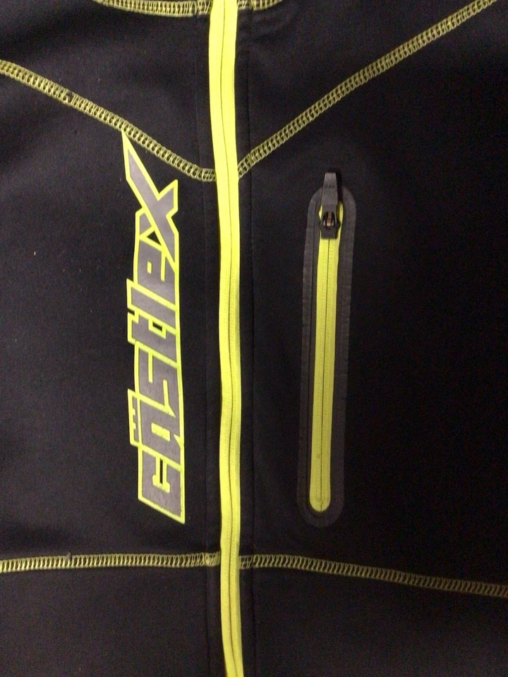 Chaqueta de moto de nieve Castle x TRS Fusion de capa media para hombre talla XL negra de alta visibilidad Foto 4 de 4