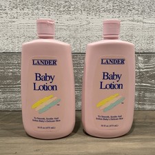 VTG New Old Stock Lander Baby Lotion 16 fl oz Made In USA