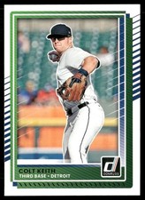Colt Keith 2025 Donruss Detroit Tigers #54