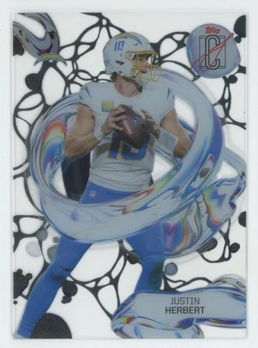 2025 Topps Signature Justin Herbert Base (RAW)