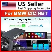 Wireless CarPlay Android Auto Kit For BMW CIC NBT System 1,2,3,4,5,6,7,X1,X3,X4