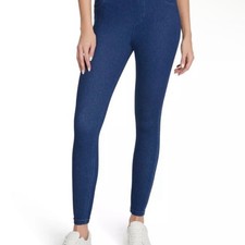 Nine West Women  s Denim Leggings Indigo Size Small 4-6