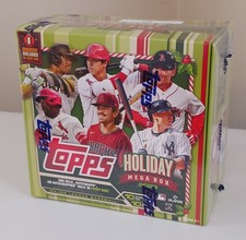 2023 Topps Baseball Holiday Mega Box New Factory Sealed Auto/Mem Guarantee