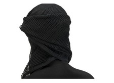 Sniper Veil Scrim Net Tactical Camouflage Tactical Scarf Wrap Black For Outdoor