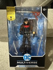 Mcfarlane DC Multiverse Red Hood Unmasked NEW 52 Gold Label 7  NIB Sealed