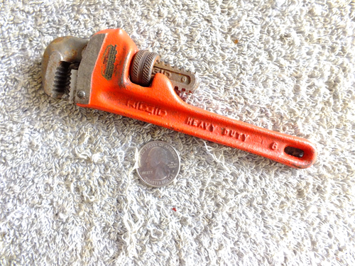 Clé à Molette Ridgid 6 Pouces Heavy Duty - Acier USA, Pro Ou Bricoleur