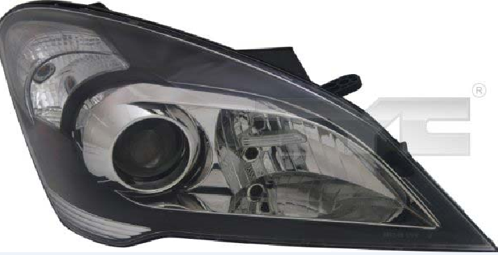 TYC Hauptscheinwerfer 20-12268-15-2 Kia Cee'd 1 Kia Cee'd 1 SW links