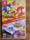NSW Sonic Mania + Team Sonic Racing Double Pack - Nintendo Switch