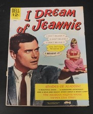 I Dream Of Jeannie (1966) #1 Barbara Eden & Larry Hagman TV Photo Cover VG-