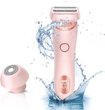 3 in 1 Wet & Dry Painless Rechargeable Lady Shaver Electric Razor for Women