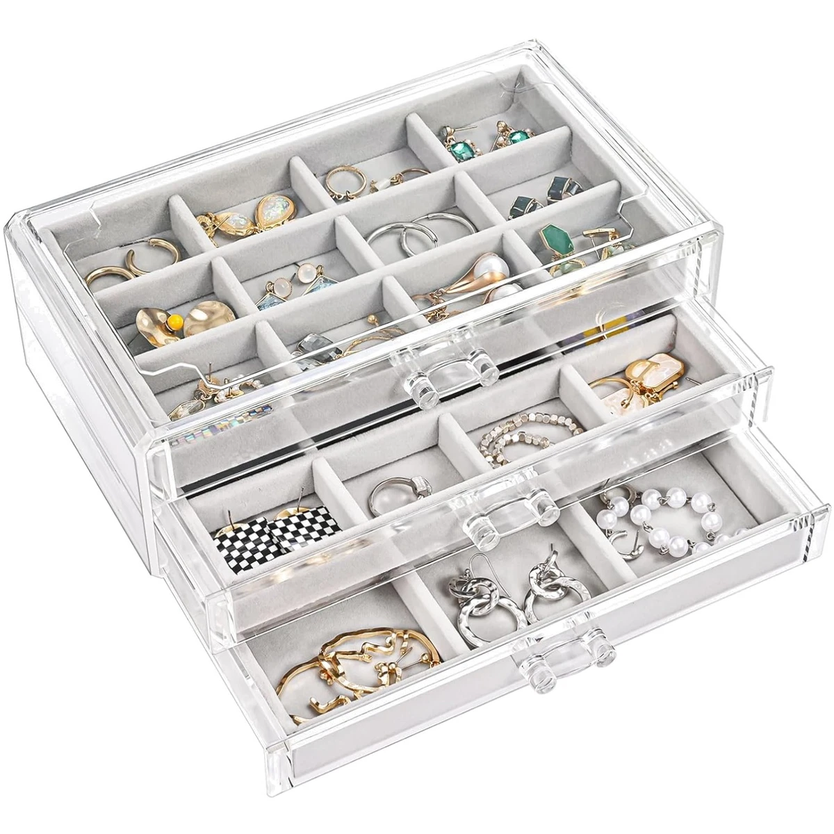 Produktbild von Acryl-Schmuckkästchen Für Ohrringe, Aufbewahrungsbox, 5