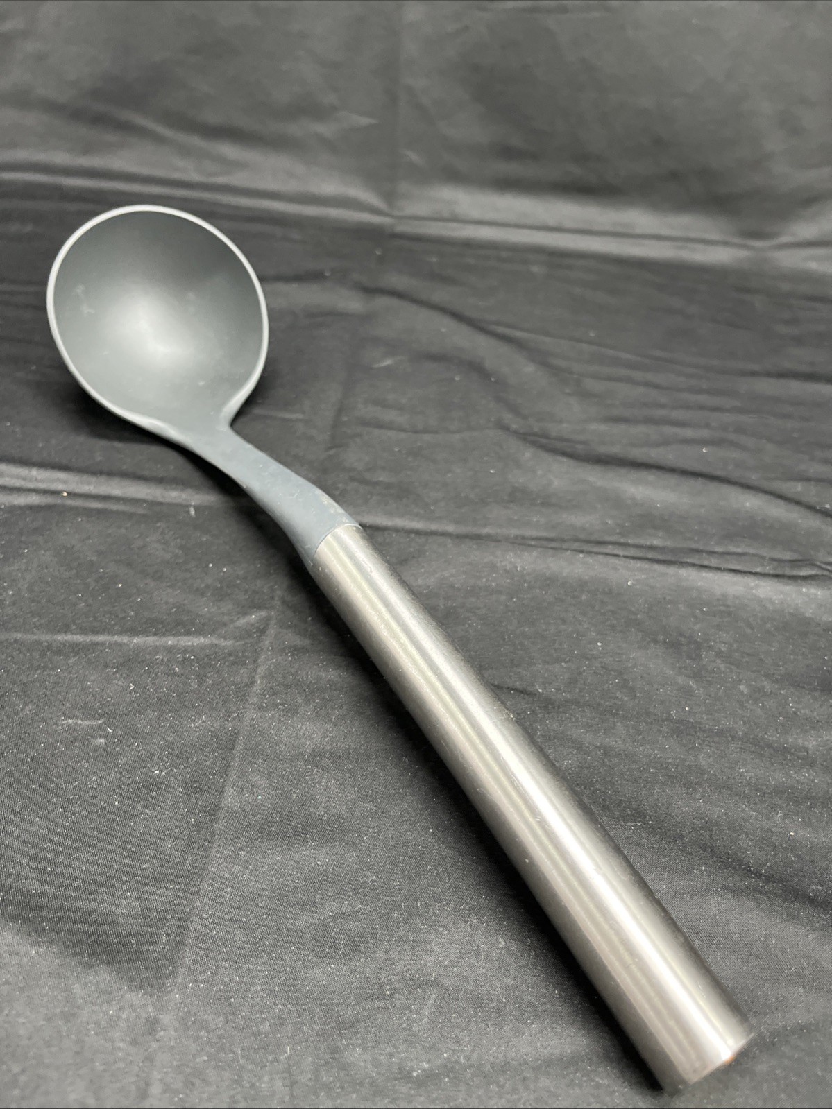 Sabatier Gray Serving Spoon Ladle Utensils Stainless Steel Handle