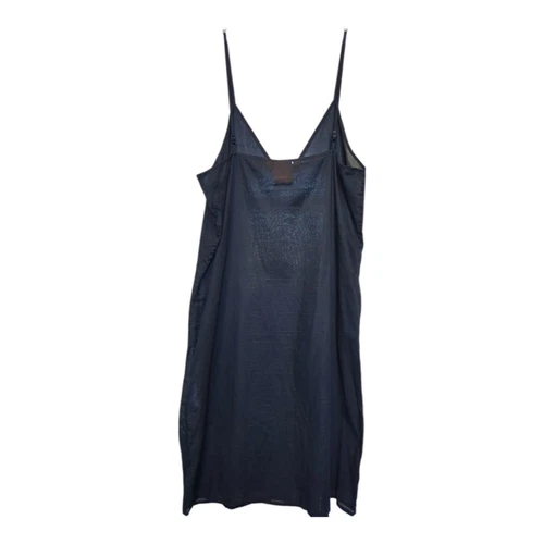 Abito Tory Burch blu navy slip trasparente taglia 6